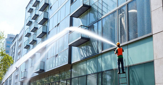 Limpeza de Fachadas de Prédios Eficiente